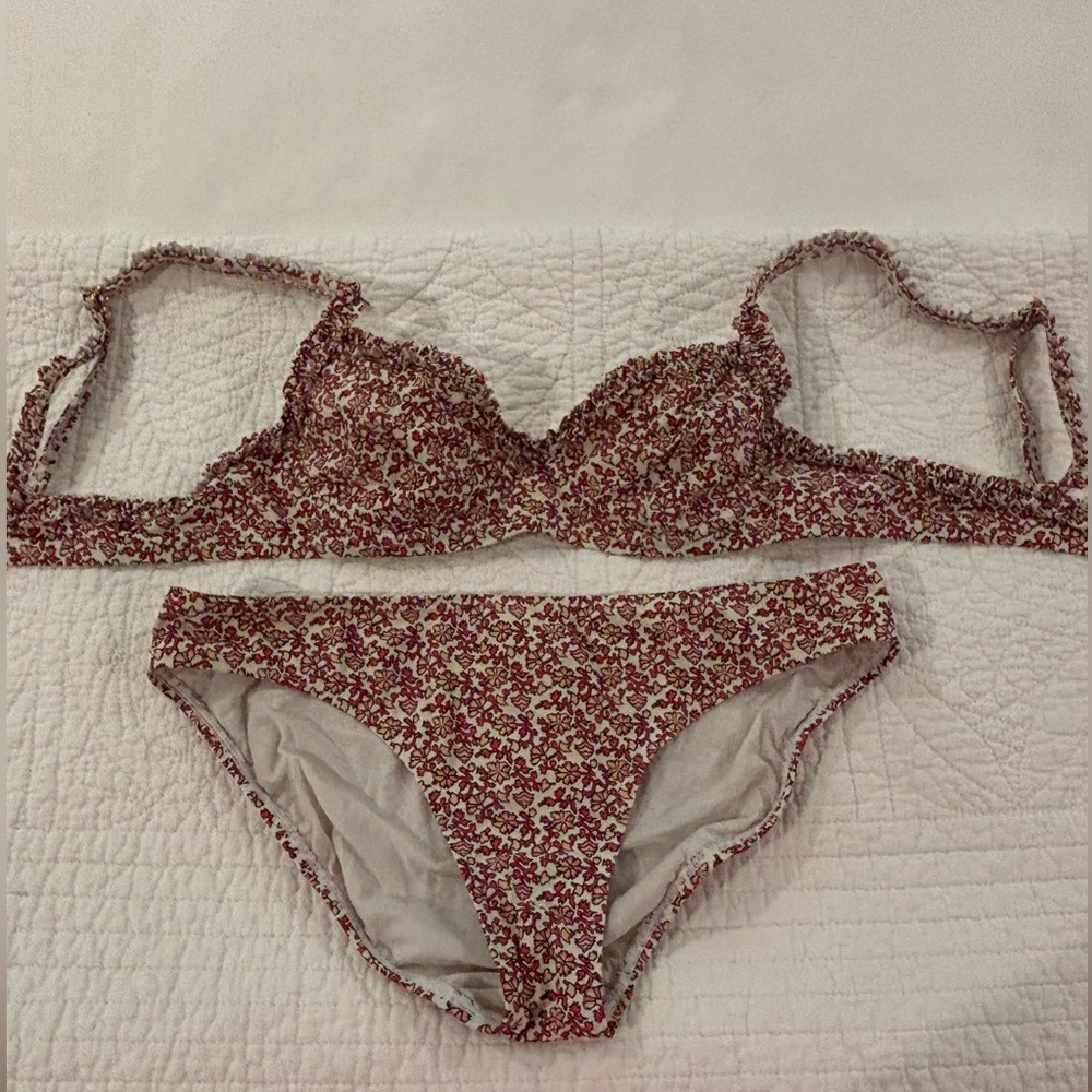 Tory Burch Two Piece Floral Bikini